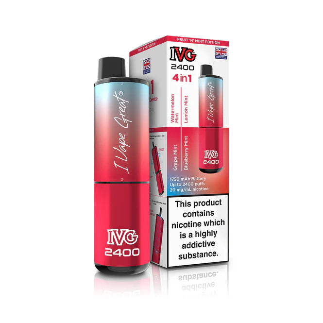 IVG 2400 4 IN 1 MULTIFLAVOUR