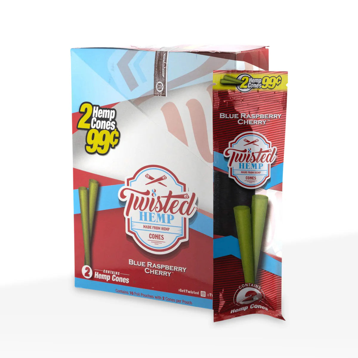 TWISTED HEMP - PRE ROLLED HEMP CONES