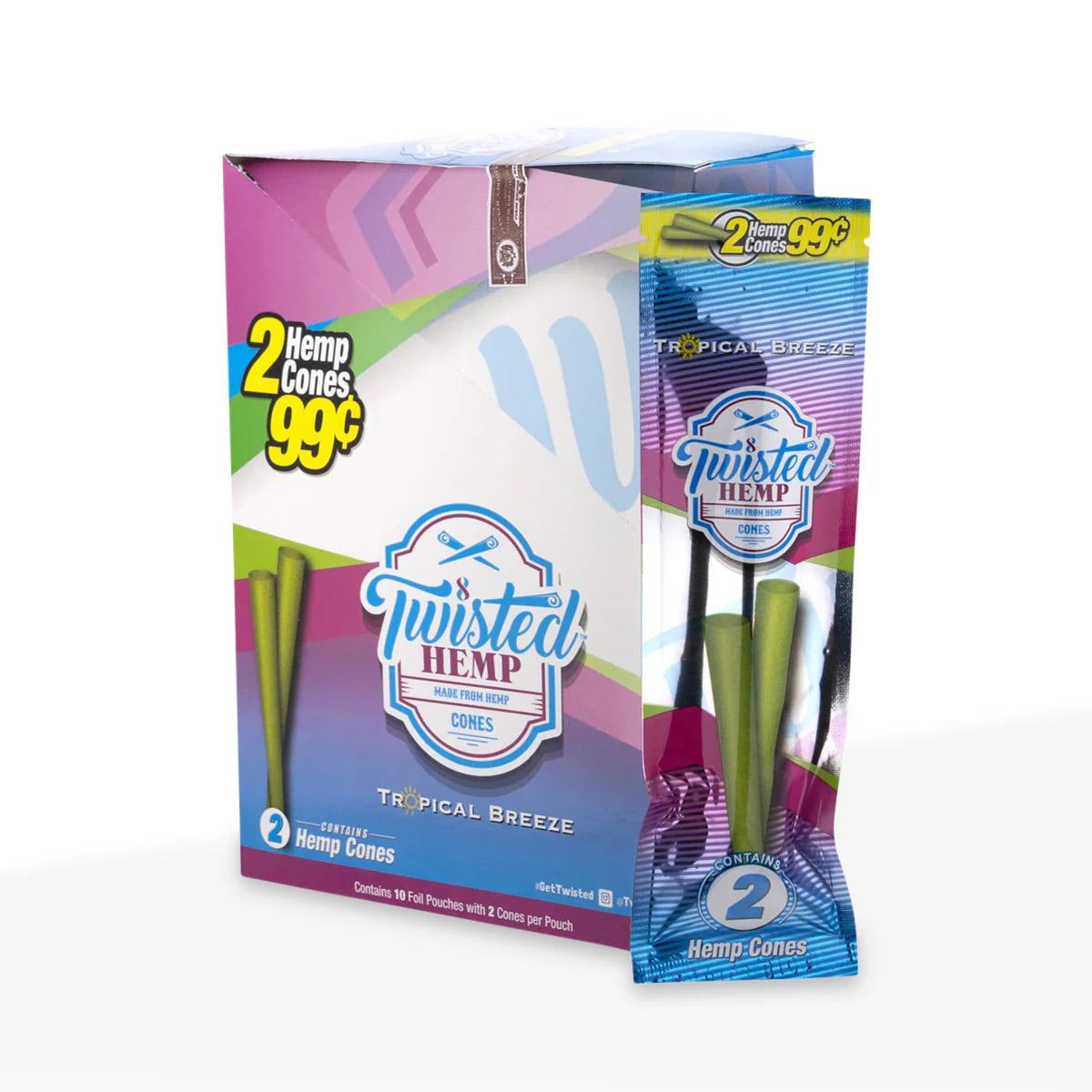 TWISTED HEMP - PRE ROLLED HEMP CONES