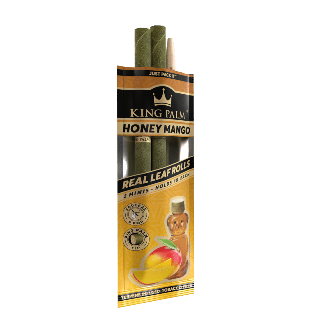 KING PALM MINI LEAF ROLLS 2PK