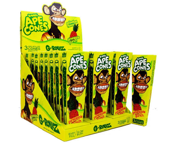 G-ROLLZ APE CONES (3 pre-rolled cones)