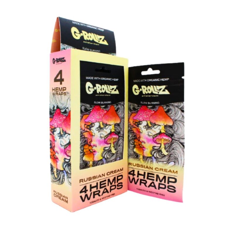 G-ROLLZ HEMP WRAPS - 4 PER PACK