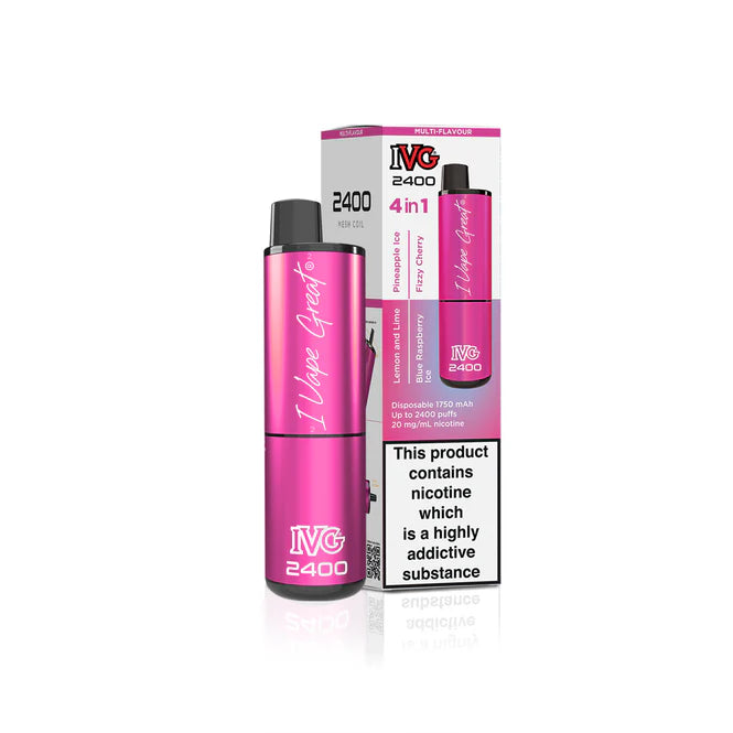 IVG 2400 4 IN 1 MULTIFLAVOUR