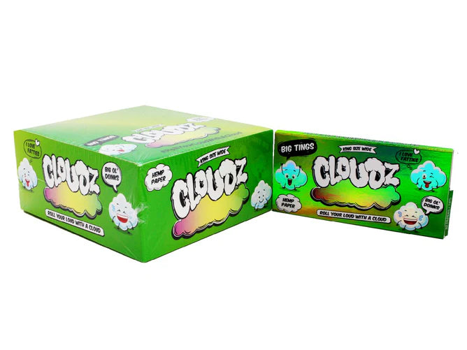 CLOUDZ BIG TINGS "WIDE" ROLLING PAPERS