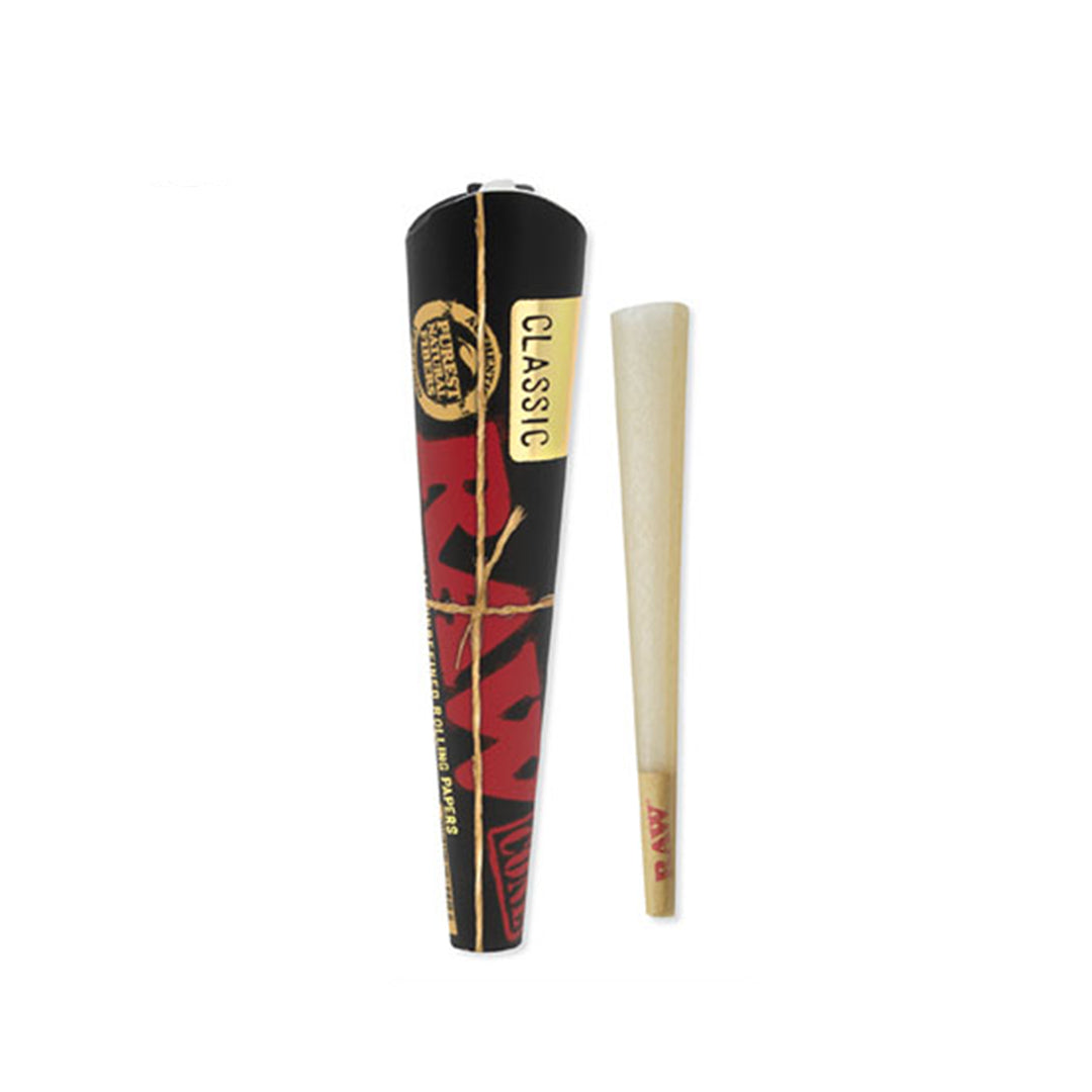 RAW BLACK PRE-ROLLED CONES (3 cones)