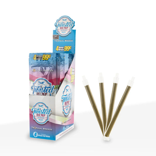 TWISTED HEMP - BLUNT WRAPS (4PACK)