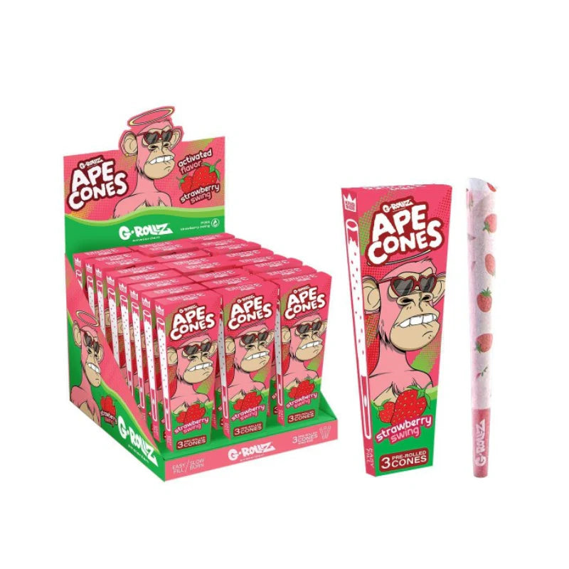 G-ROLLZ APE CONES - STRAWBERRY SWING