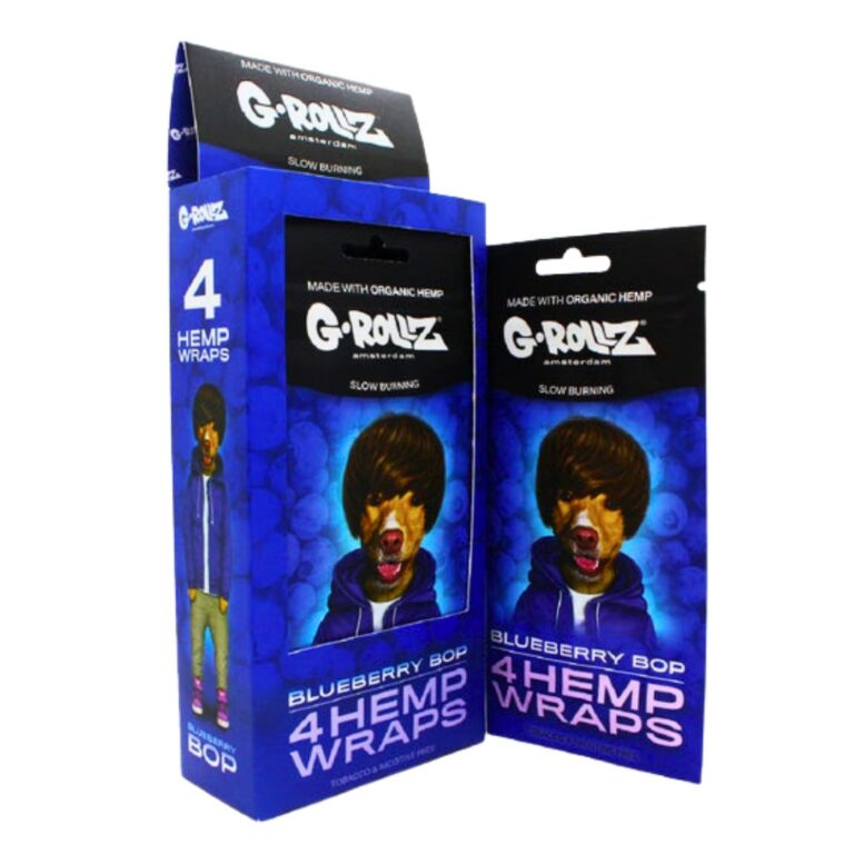 G-ROLLZ HEMP WRAPS - 4 PER PACK