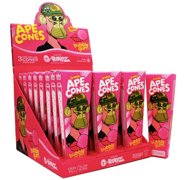 G-ROLLZ APE CONES - BUBBLEGUM