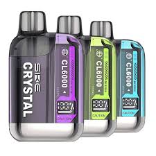 SKE CRYSTAL 6000 PUFF REFILLABLE POD KIT