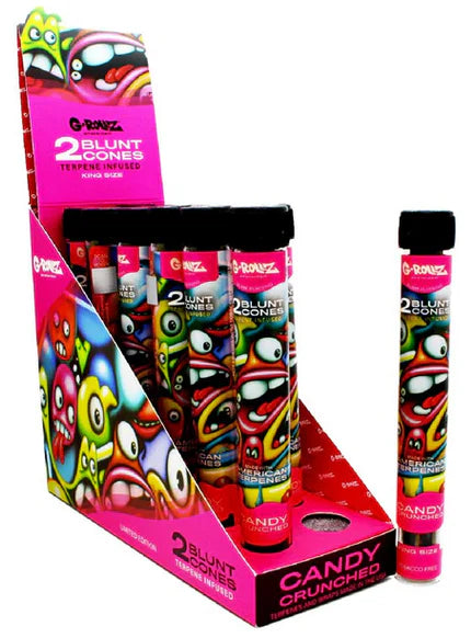 G-ROLLZ TERPENE INFUSED BLUNT CONES - CANDY CRUNCHED