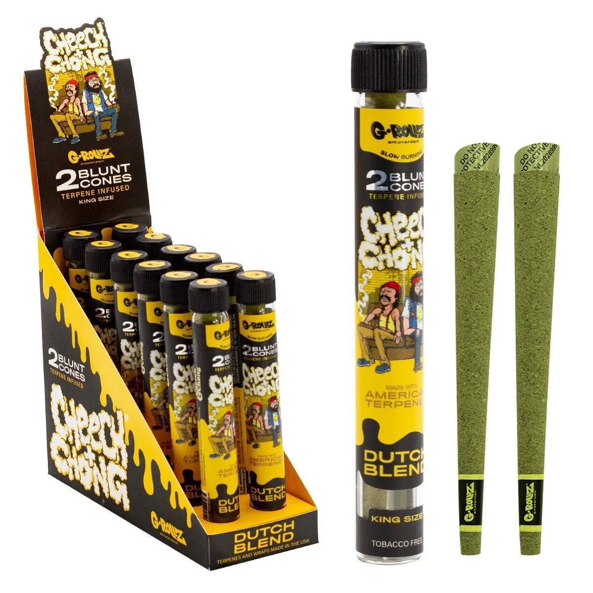 G-ROLLZ TERPENE INFUSED BLUNT CONES - DUTCH BLEND