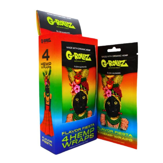 G-ROLLZ HEMP WRAPS - FLAVOUR FIESTA