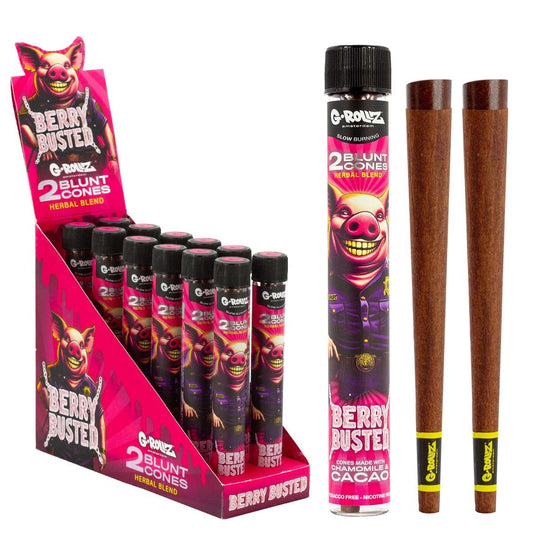 G-ROLLZ TERPENE INFUSED BLUNT CONES - BERRY BUSTED