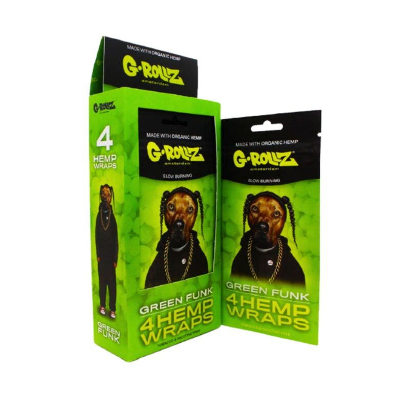 G-ROLLZ HEMP WRAPS - 4 PER PACK