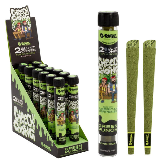 G-ROLLZ TERPENE INFUSED BLUNT CONES - GREEN PUNCH