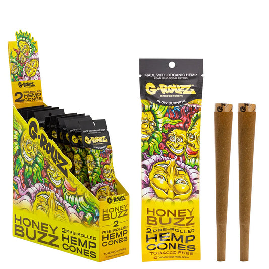 G-ROLLZ PRE ROLLED HEMP CONES - HONEY BUZZ