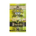 KING PALM MINI LEAF ROLLS 5PK - LEMON KIWI