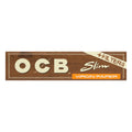 OCB VIRGIN UNBLEACHED KING SIZE SLIM ROLLING PAPERS + FILTERS