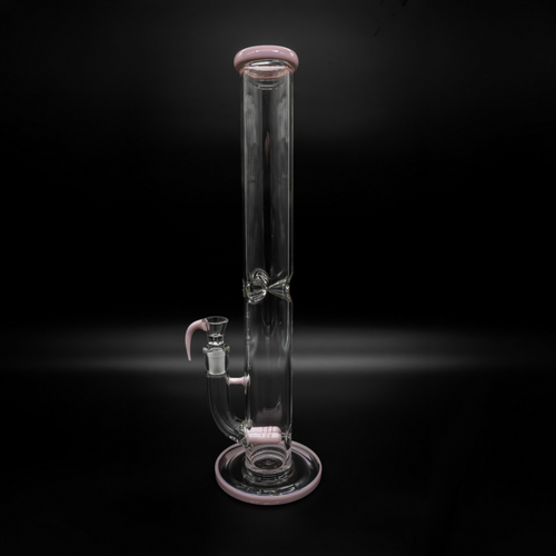 17" twin inline percolator tube bong - 18mm