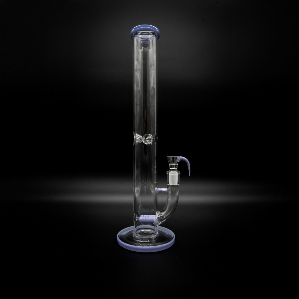 17" twin inline percolator tube bong - 18mm
