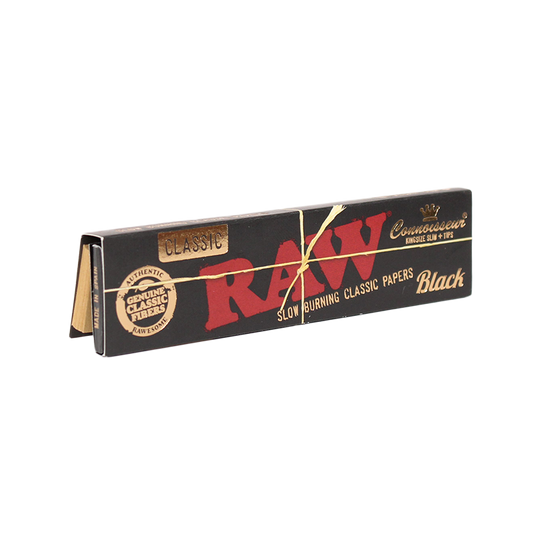 RAW BLACK CONNOISSEUR KINGSIZE