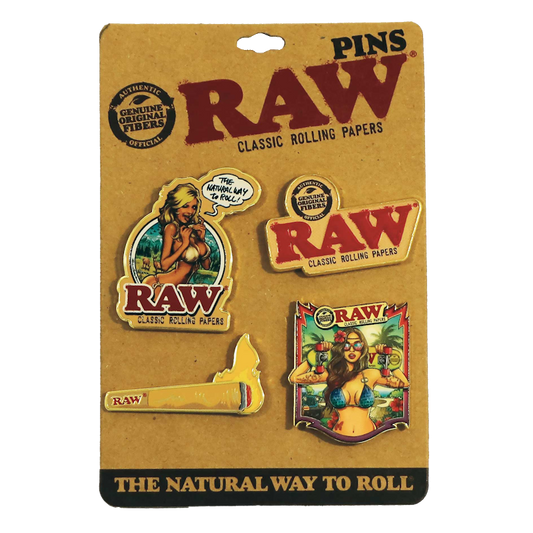 RAW PIN BADGES