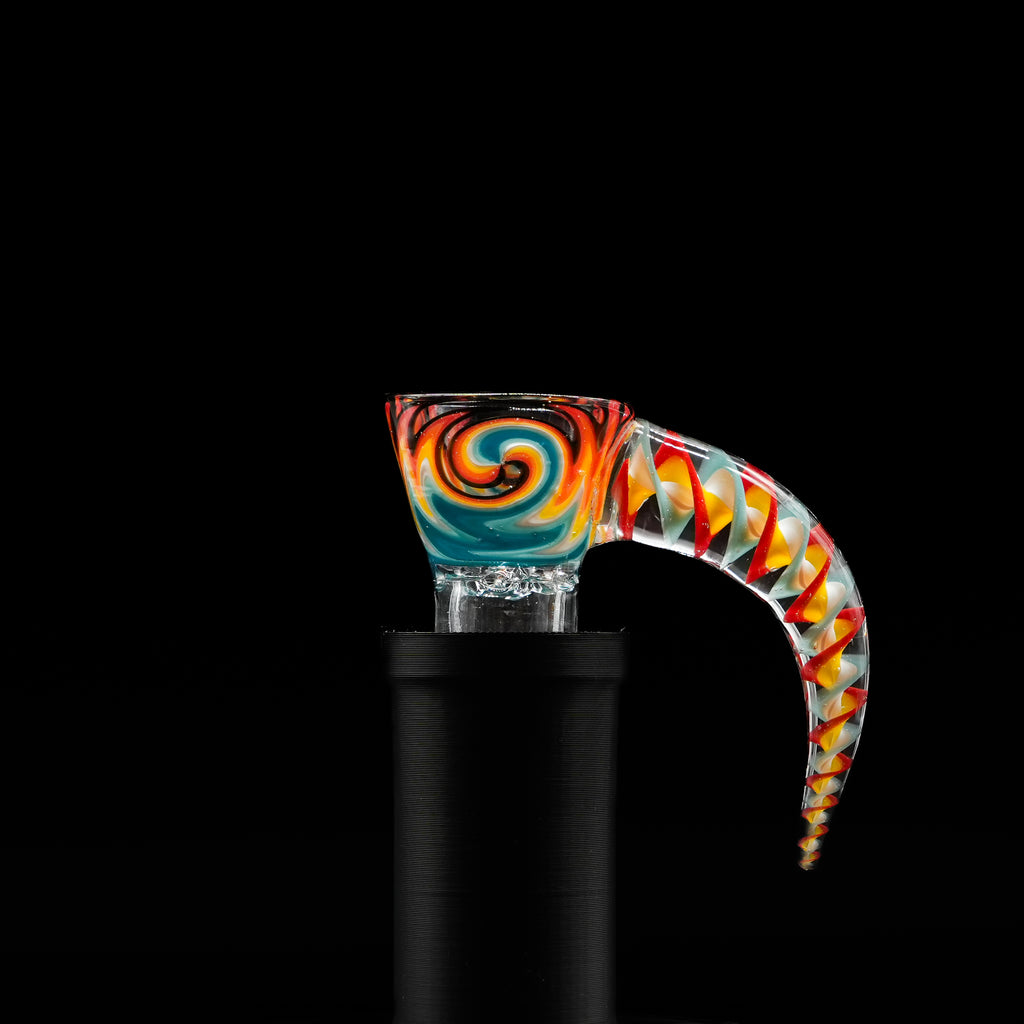 Wigwag 4 hole glass hook bowl - 18mm