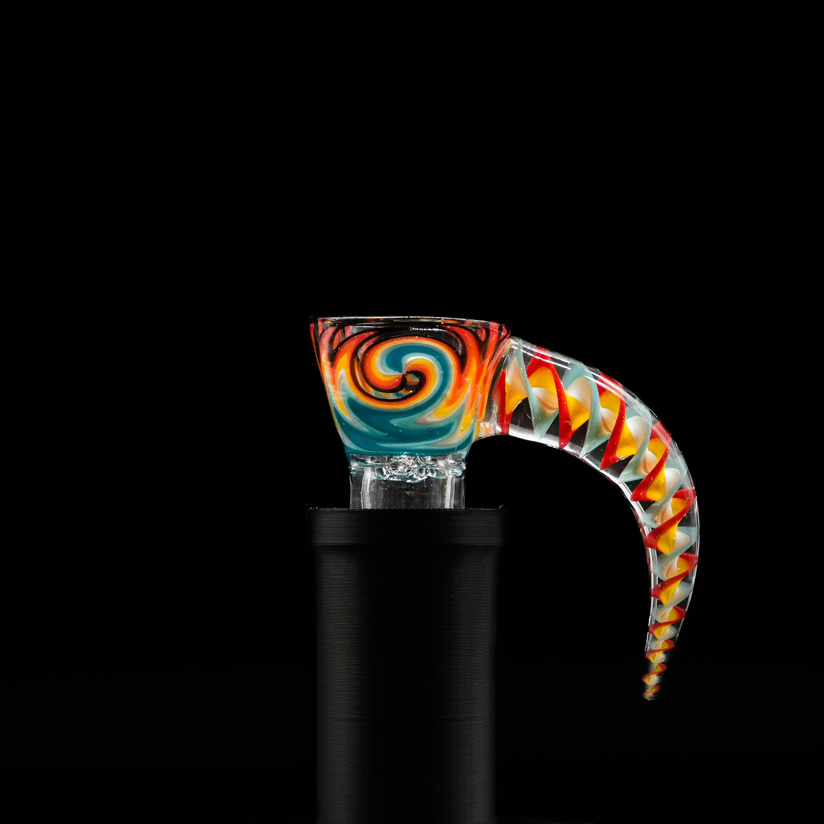 Wigwag 4 hole glass hook bowl - 18mm