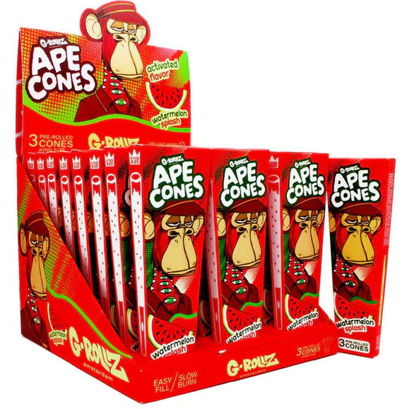 G-ROLL APE CONES - WATERMELON SPLASH