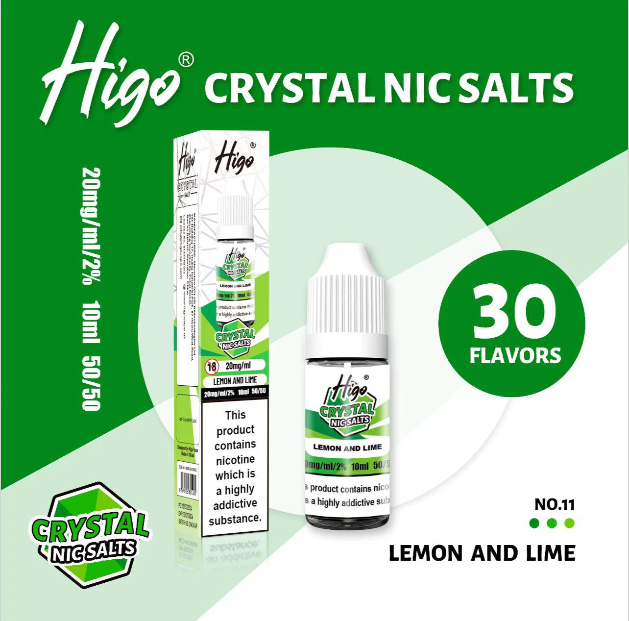 HIGO CRYSTAL NIC SALTS 10ml