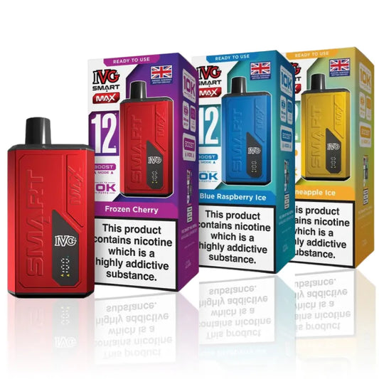 IVG SMART MAX 10K PUFF REFILLABLE KIT