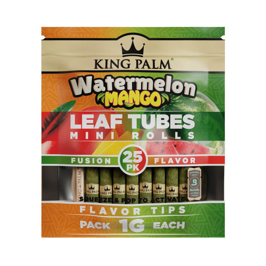 KING PALM MINI LEAF ROLLS 25PK